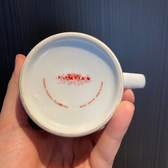 Vintage Anime 90s NERV Evangelion Rei Ayanami Mug - Picture 4 of 7